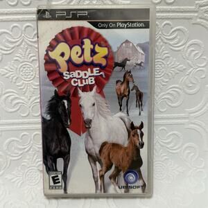 Petz: Saddle Club (PlayStation Portable, 2009) CIB Includes Game and Manual
